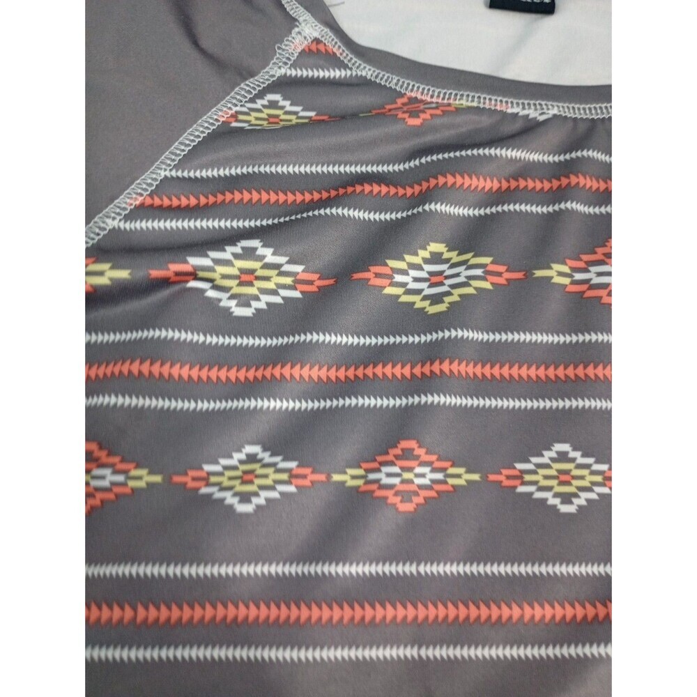 Cruel Gray Long Sleeve Top Womens XL  Western - Picture 6 of 7